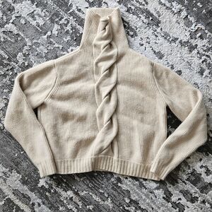 Banjo and Matilda Australia Cashmere cashmere cropped turtleneck sweater